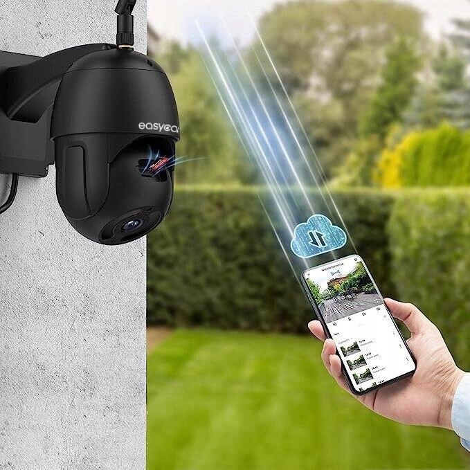 Kamera Zewnętrzna Obrotowa WiFi 4MPx WiFi Tuya 4x zoom