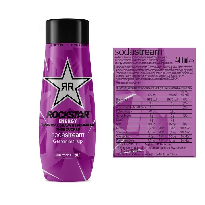 SYROP KONCENTRAT SODASTREAM MOUNTAIN DEW CZARNY