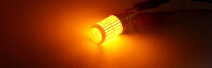 2x PY21W BAU15s CANBUS LED POMARAŃCZOWE ŻARÓWKI KIERUNKOWSKAZÓW 12V KPL.