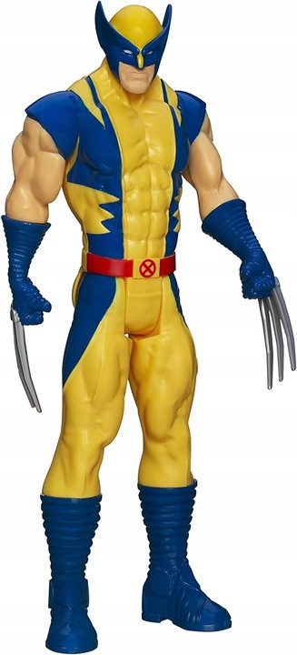 HASBRO WOLVERINE RUCHOMA FIGURKA 30cm X-MAN MARVEL A3321 seria TITAN HERO