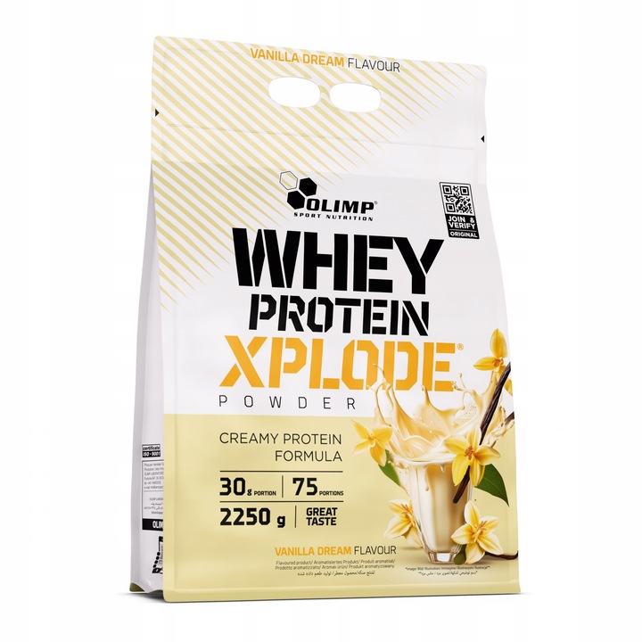 OLIMP WHEY PROTEIN XPLODE POWDER 2250g ODŻYWKA BIAŁKOWA WPC BIAŁKO SERWATKA