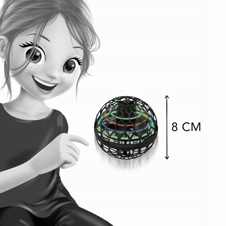 Latająca piłka świecąca Buki