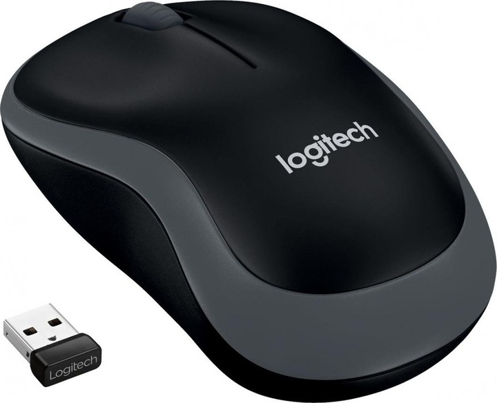 Mysz Bezprzewodowa Logitech M185 Swift Grey - Idealna do biura