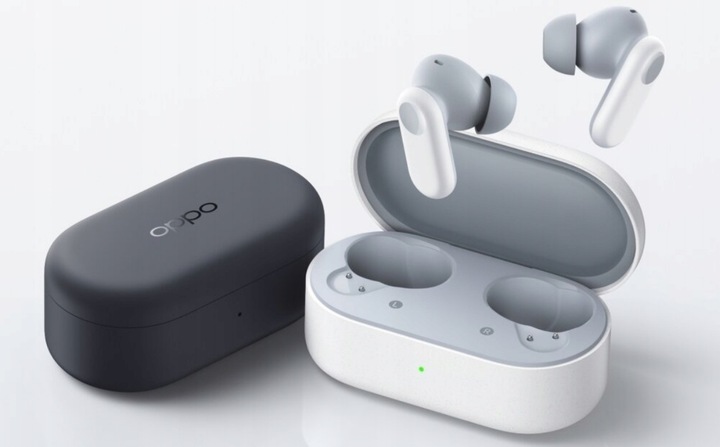 BIAŁE SŁUCHAWKI DOKANAŁOWE OPPO Enco Buds2 Pro Do Telefonów Bluetooth