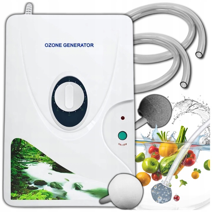 Generator ozonu ozonator do samochodu basenu akwarium jacuzzi PRO 600mg/h