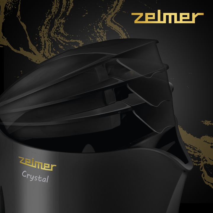 Czajnik elektryczny Zelmer ZCK7630 Gold 2200 W 1,7 l czarny