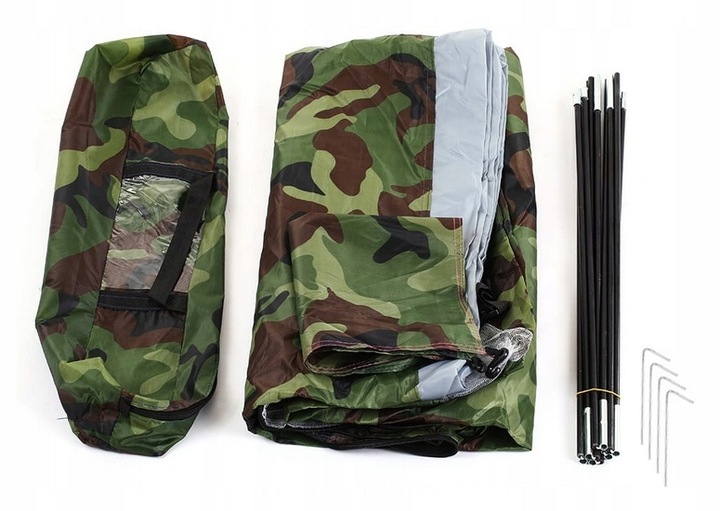 NAMIOT 3 OSOBOWY WĘDKARSKI TURYSTYCZNY WOJSKOWY SZYBKO ROZKŁADANY