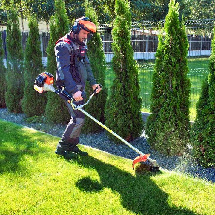 KOSA SPALINOWA KOSIARKA PODKASZARKA JOHN WYKASZARKA Z ZESTAWEM XXL