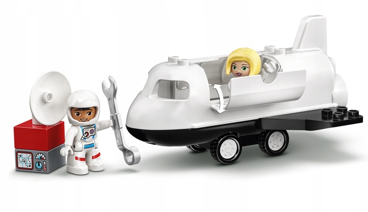 KLOCKI LEGO DUPLO LOT PROMEM RAKIETĄ W KOSMOS PREZENT DLA 2,3,4,5 LATKA
