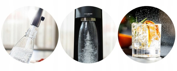 2 szklane butelki SodaStream Duo, Kompatybilne tylko z saturatorem Crystal