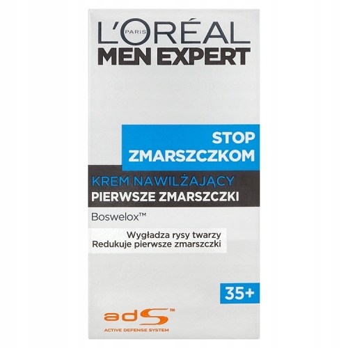 LOREAL Paris Men Expert Stop Zmarszczkom 35+ krem nawilżający 50ml