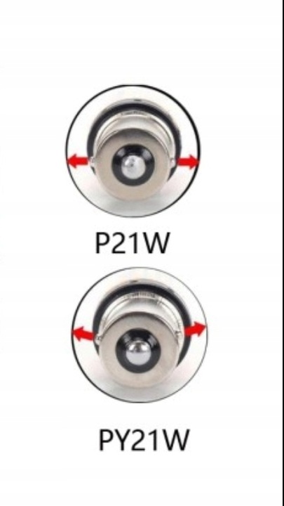 2x PY21W BAU15S canbus POMARAŃCZOWA KIERUNKI LED