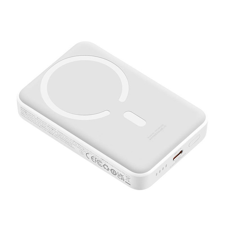 BASEUS MINI MAGNETYCZNY POWERBANK MAGSAFE 10000MAH ŁADOWANIE INDUKCYJNE 30W