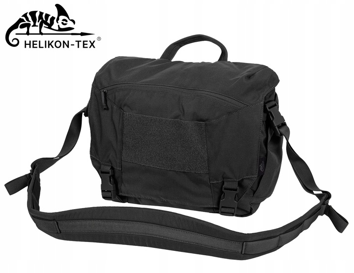 TORBA NA RAMIĘ MIEJSKA URBAN COURIER BAG MEDIUM 9,5L HELIKON Black