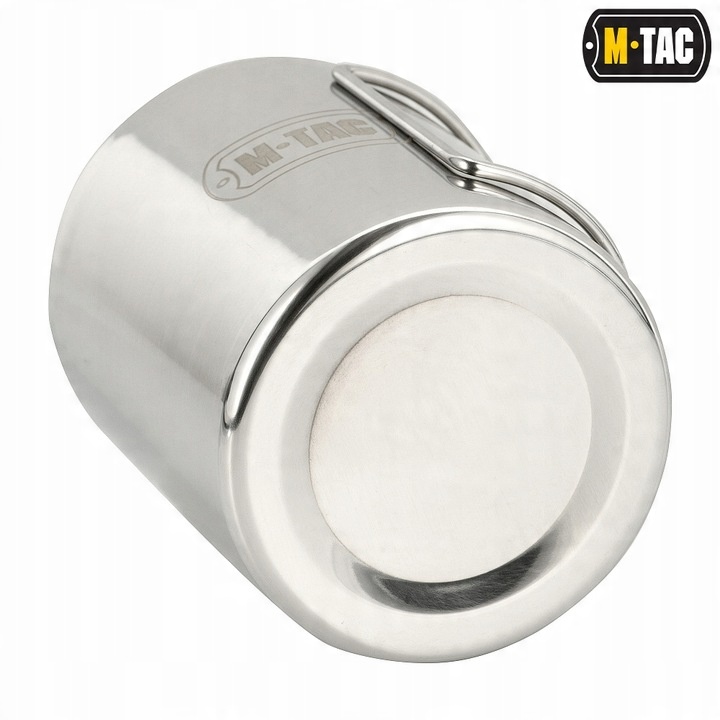 M-Tac Kubek Termiczny 450 ml Stal Nierdzewna Ze Składanym Uchwytem
