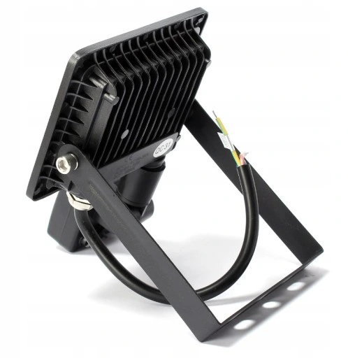 Naświetlacz LED 10W 900lm 6500K IP66 Czarny Czujnik Ruchu i Zmierzchu