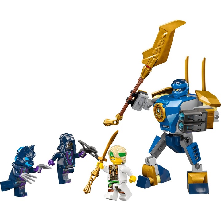 LEGO Ninjago Pakiet bojowy robota Jaya 71805 + Bitwa Kaia i Raptona 30650