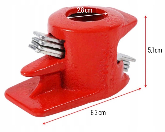 4x ŚCISK STOLARSKI RUROWY BEZKOŃCOWY NA RURĘ 3/4" ZACISK MONTAŻOWY IMADŁO