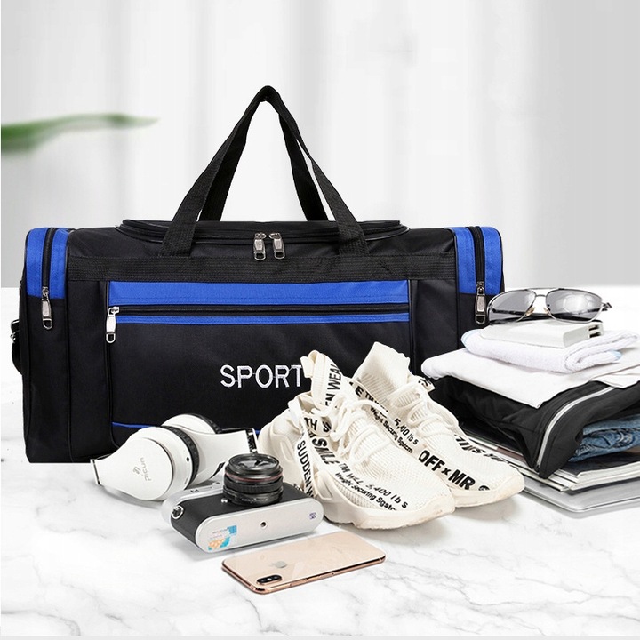 Torba Podróżna czarny 70x24x31cm