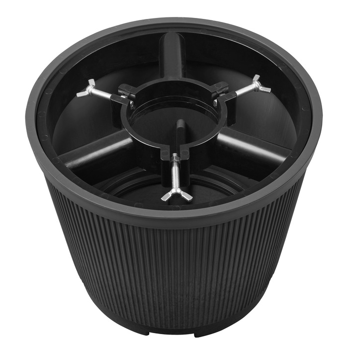 STOJAK POD CHOINKĘ - DONICA GRAFIT - LBS CH DON G UN