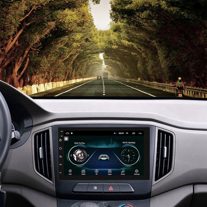 MEGA Radio Samochodowe ANDROID Bluetooth WiFi USB 2DIN GPS +KAMERA COFANIA