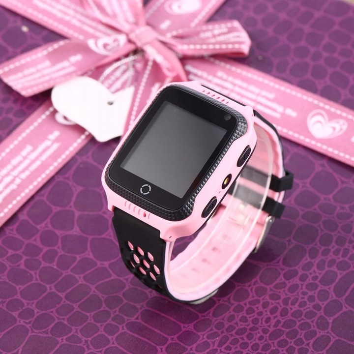 SMARTWATCH ZEGAREK DLA DZIECI SIM GPS LED KAM LOKALIZATOR ROMOWY