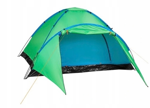 Namiot Turystyczny Kempingowy Duży 6-osobowy Praktyczny Igloo 240x290cm