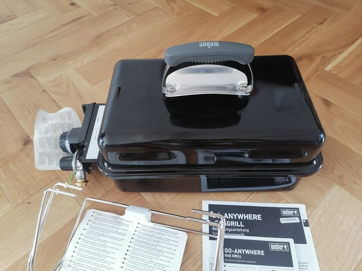 Grill gazowy Weber Go-Anywhere przenośny turystyczny 2,1kW