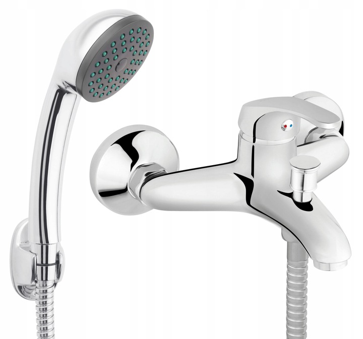 Bateria wannowo-prysznicowa Ferro Basic chrom