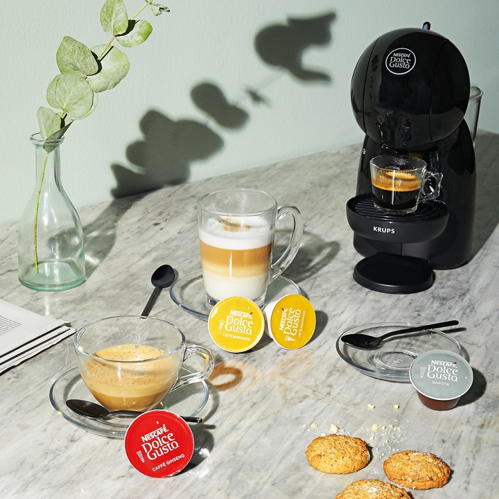 EKSPRES KAPSUŁKOWY KRUPS DOLCE GUSTO PICCOLO XS KP1A3B 1600W 15BAR 0,8L