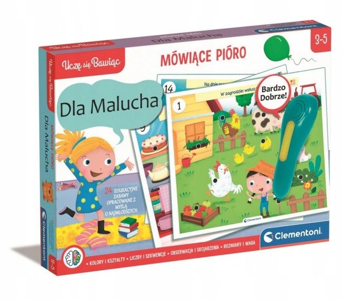 Clementoni MÓWIĄCE PIÓRO DLA MALUCHA