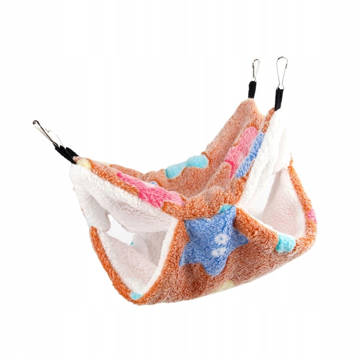 Łóżko hamakowe dla chomika Zagraj w dwuwarstwową pościel Miękkie spanie