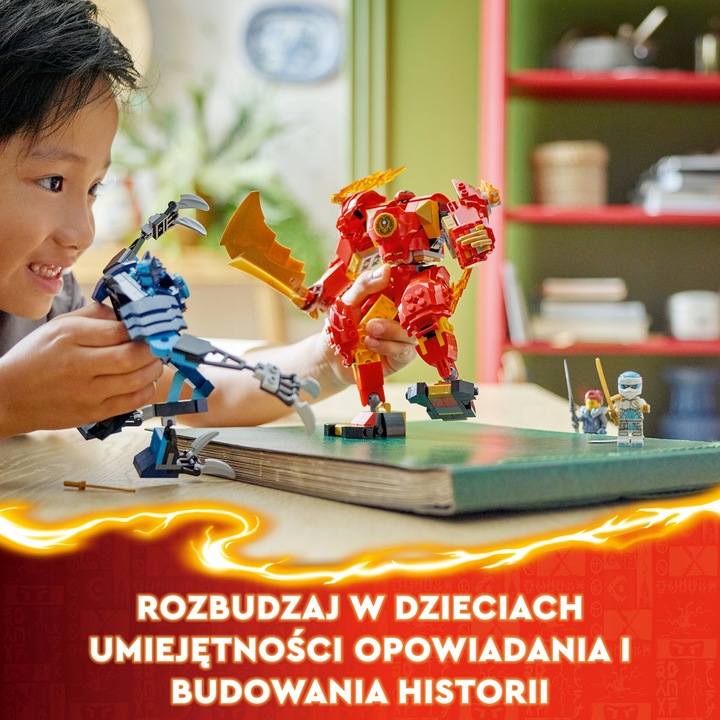 LEGO Ninjago Mech żywiołu ognia Kaia 71808