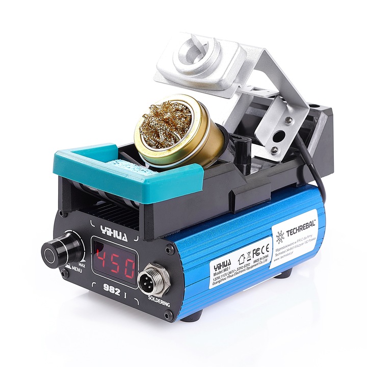 PRECYZYJNA STACJA LUTOWNICZA YIHUA 982-I + 2 KOLBY