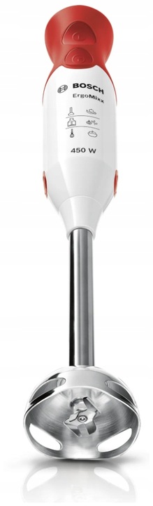 Blender ręczny Bosch MSM64110 450W Pojemnik Tryb Turbo Nóż QuattroBlade