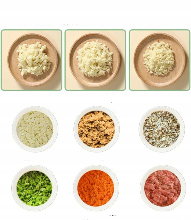 ELEKTRYCZNA SZATKOWNICA DO WARZYW SIEKACZ OWOCÓW ROZDRABNIACZ ELEKTRYCZNY