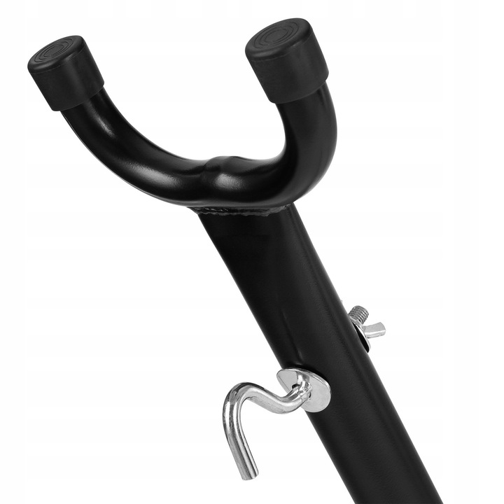 Hamak ogrodowy brazylijski z frędzlami boho Bari z regulowanym stelażem