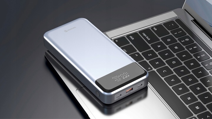 SWISSTEN POWERBANK do laptopa telefonu 30000 mAh PD QC 133W 2x USB-C USB-A