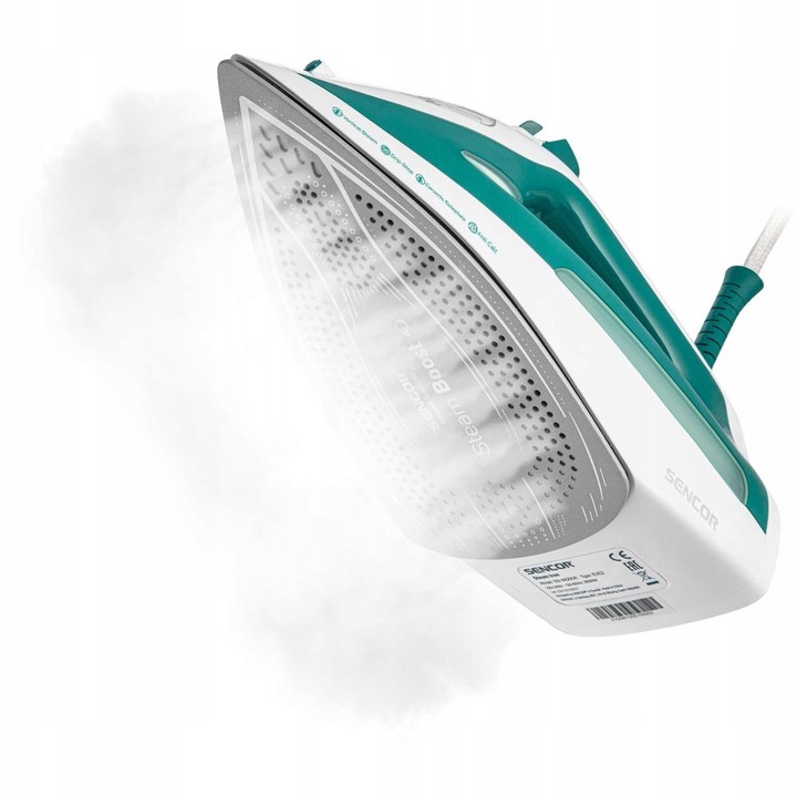 Żelazko parowe Sencor 6100G 2600W ceramiczna stopa