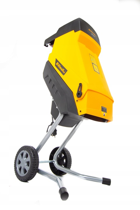 ROZDRABNIACZ ELEKTRYCZNY GŁADKOLUFOWY RĘBAK DO GAŁĘZI 3500 W RIWALL WYDAJNY