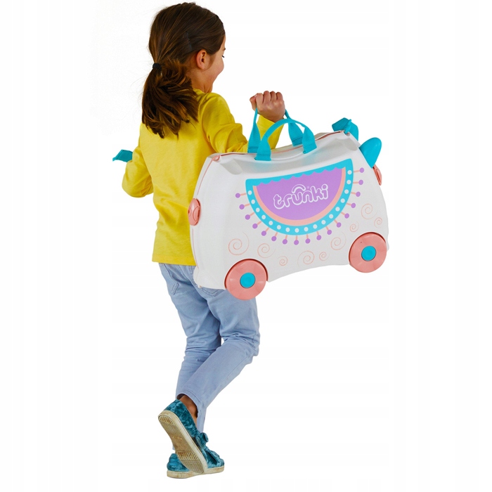 WALIZKA TRUNKI JEŻDŻĄCA WALIZECZKA - LAMA LOLA