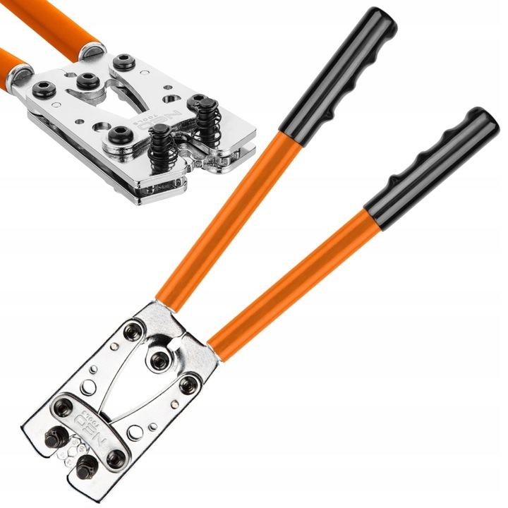 NEO 01-530 Szczypce do zaciskania końcówek 6-50 mm2 390 mm