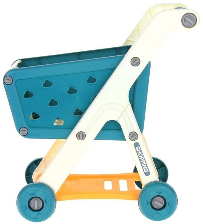 Wózek Sklepowy Na Zakupy Koszyk dla Dzieci Produkty Warzywa Owoce Akcesoria