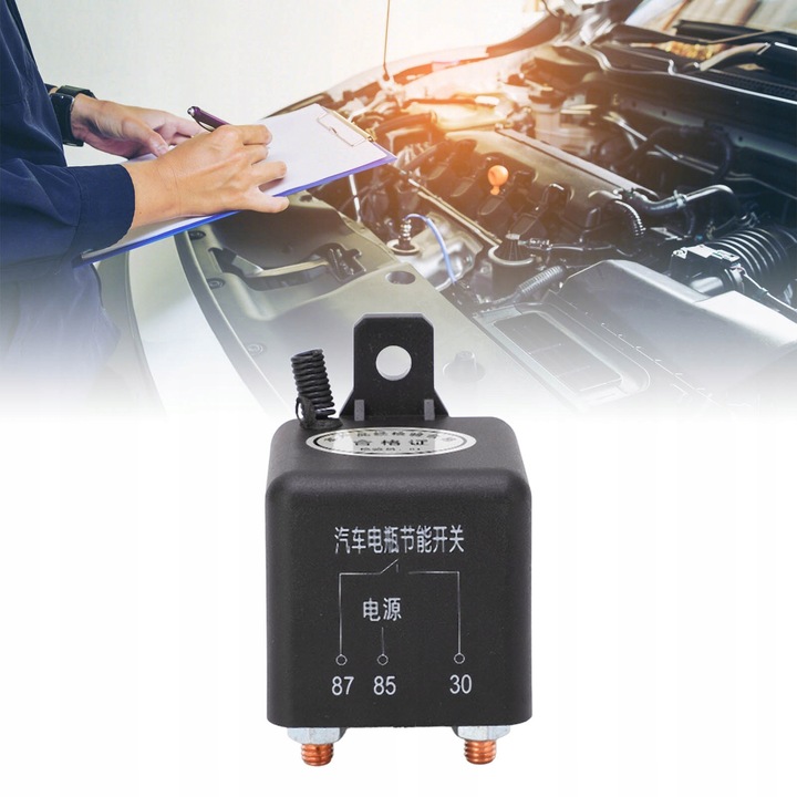 WYŁĄCZNIK AKUMULATORA SAMOCHODOWEGO Z PILOT