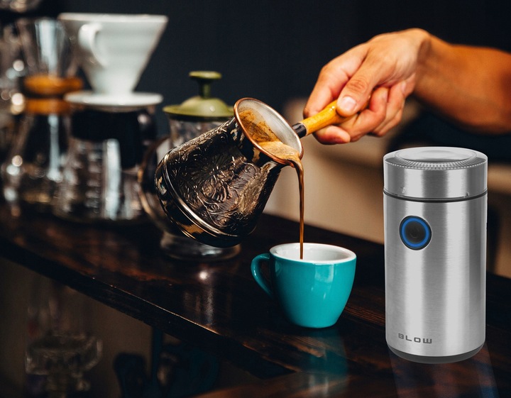 MOCNY MŁYNEK ELEKTRYCZNY DO MIELENIA KAWY ORZECHÓW ZBOŻA CUKRU GRINDER 200W