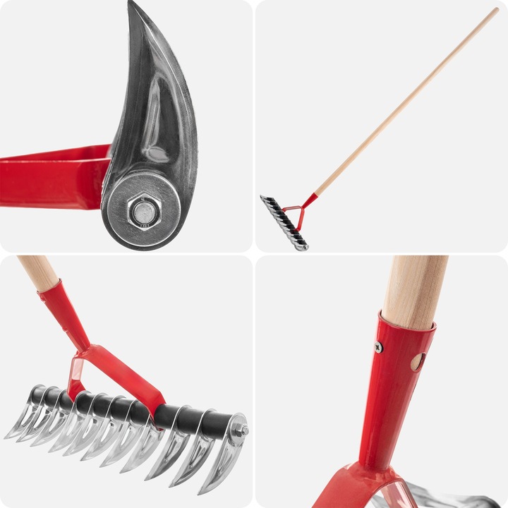 AERATOR RĘCZNY WERTYKULATOR DO TRAWY TRAWNIKA JEDNOSTRONNY TRZONEK AREATOR