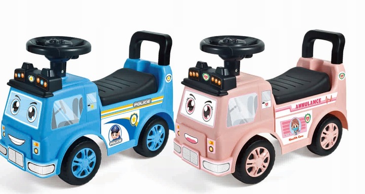 CHODZIK JEŹDZIK AUTKO SAMOCHODZIK DLA DZIECI + ABS