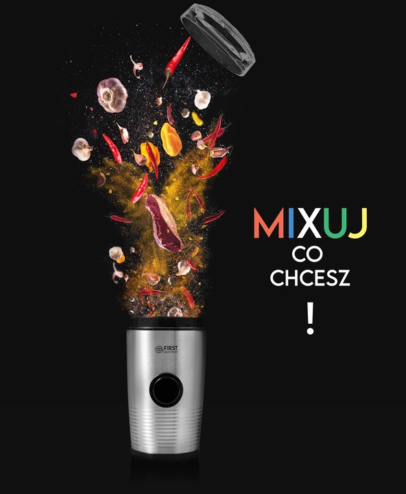 Młynek do kawy STAL NIERDZEWNA First Austria