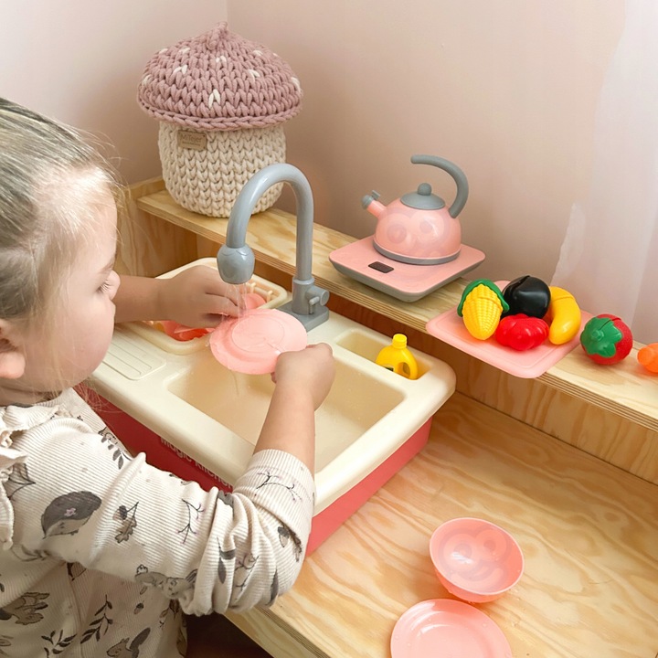 ZLEWOZMYWAK KUCHNIA KRAN FUNKCJA PUSZCZANIA WODY ZLEW MYCIA NACZYŃ WOOPIE