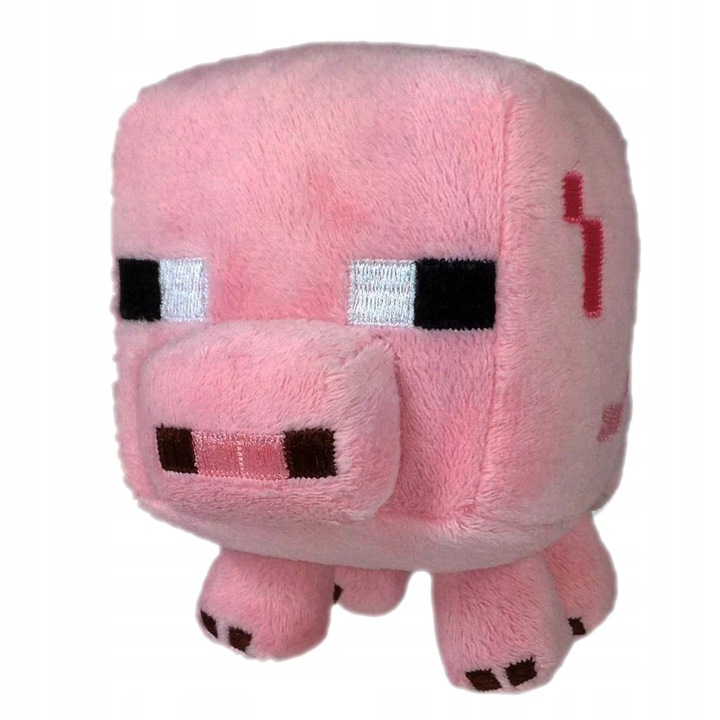 MINECRAFT ŚWINKA PLUSZAK DUŻA MASKOTKA Z BAJKI FIGURKA ŚWINIA PRZYTULANKA